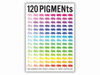 Printed Posters - "120 pigments", Crony Capitalism, Designed by Igal Gabay