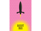 Printed Posters - "Rocket man", Against wars Poster, Designed by Igal Gabay
