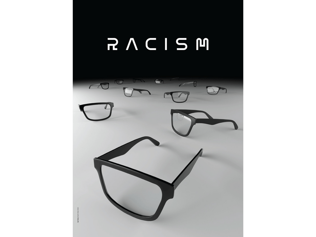 Printed Posters - "Racism", Designed by Igal Gabay