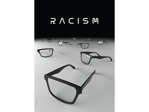 Printed Posters - "Racism", Designed by Igal Gabay