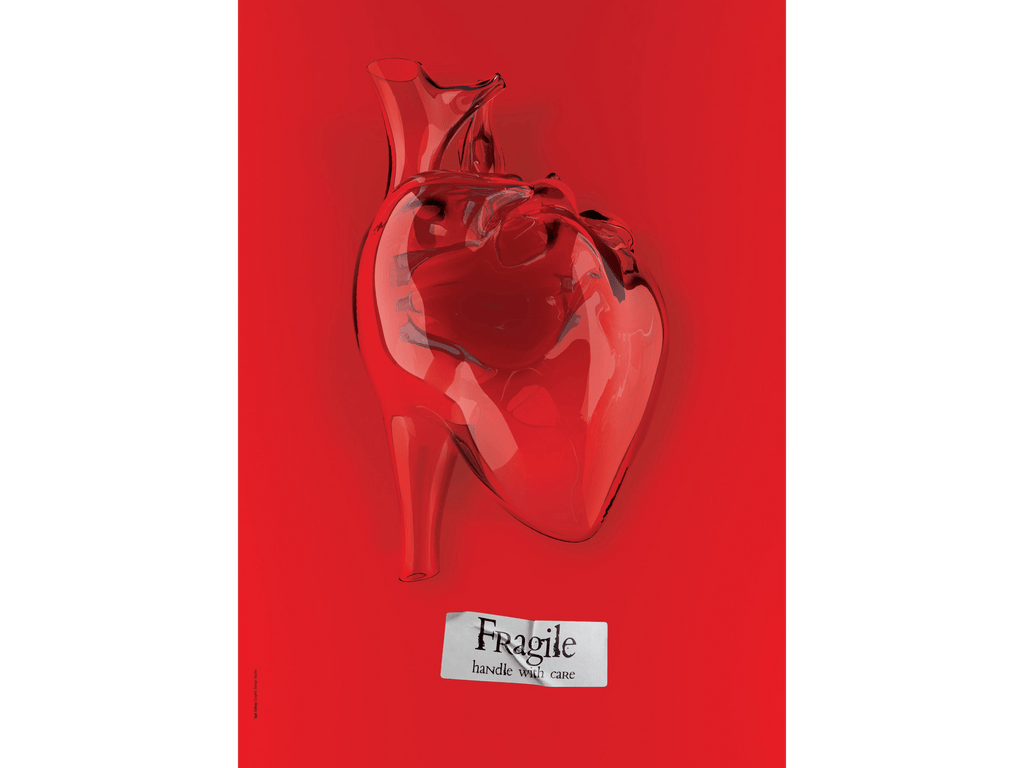 Printed Posters - "Fragile", Designed by Igal Gabay