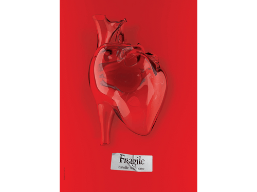 Printed Posters - "Fragile", Designed by Igal Gabay