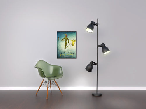 Printed Posters - "Still crasy after all these years", Against wars Poster, Middle East, Designed by Igal Gabay