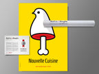 Printed Posters - "Nouvelle Cuisine", Against wars Poster, Social Poster, Art Poster, Designed by Igal Gabay