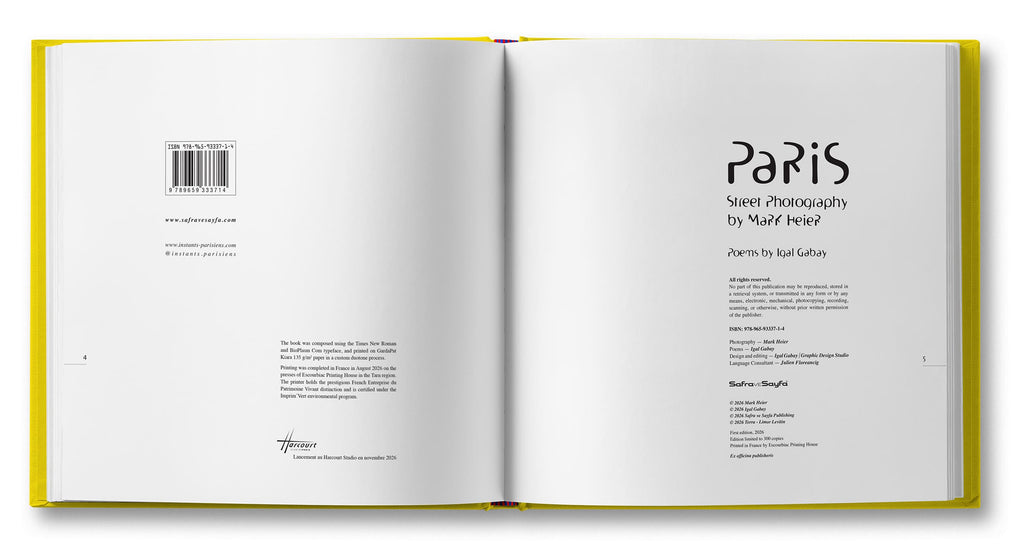 Book - Paris¹ : La Poétique de la Photographie by Mark Heier